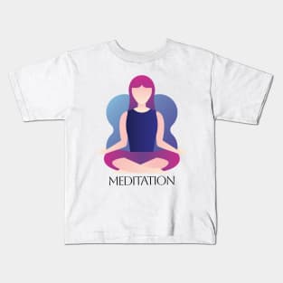 Meditation Kids T-Shirt